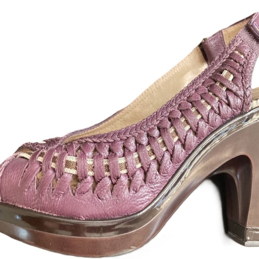 Jambu Sonya Slingback Sandals Purple 8.5 M